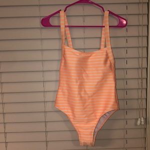 Xhilaration Swim - Yellow Stripped Bathing Suit Xhilaration Swim - Yellow Stripped Bathing Suit